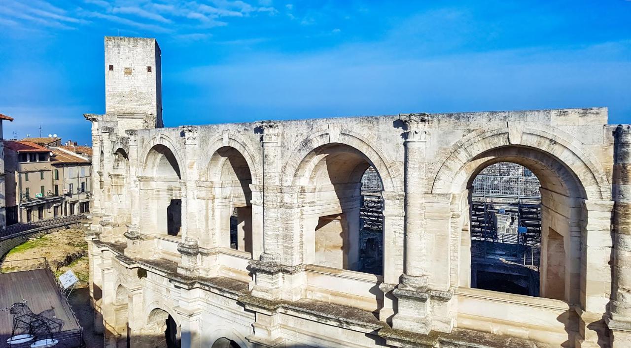 Vue Haute Sur L'amphitheatre-arenes Apartment Arles
